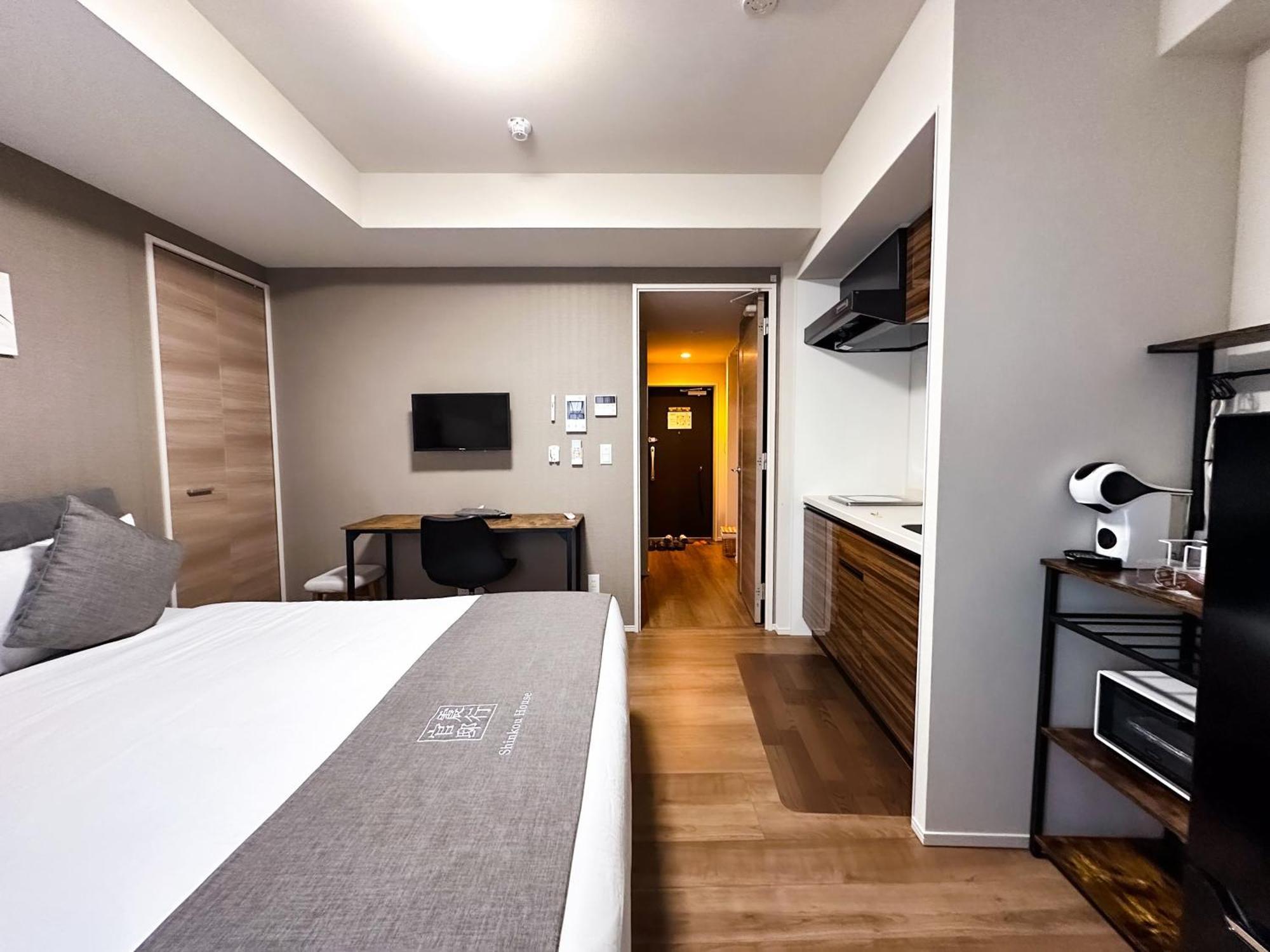 Shinkou House Ue Apartment Osaka Exterior photo